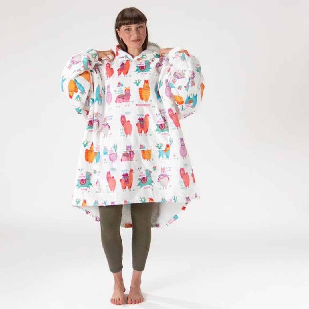 Oversized Hoodie Blanket Sweatshirt for Men or Women Fleece Etsy