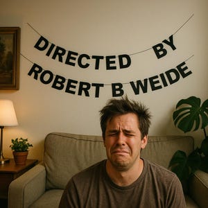 Dirigida por Robert B. Weide – Black Letters Banner