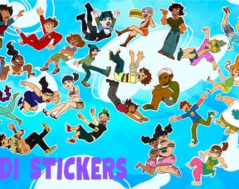 Total Drama Stickers - Fanart