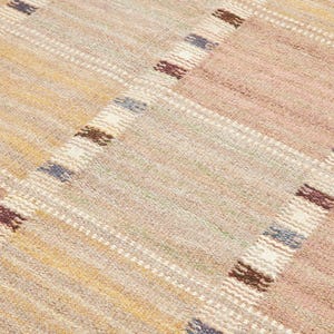 The Swedish Marianne Richter inspired Kilim Rug in good quality Handwoven Flat weave Rug for Living Room Customize in all Size 5x8