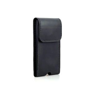 Funda de cuero personalizada para iPhone 16/17 Pro Max, funda de cinturón personalizada para smartphone, funda para teléfono