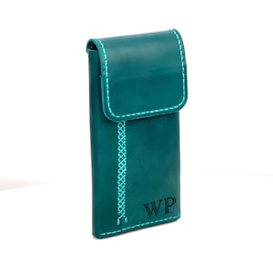 Leather Case for iPhone 13| 14| 15| 16 Pro Max| Custom Phone Holster| Belt Case for Cell Phone| Smartphone Holder| Personalized Phone Case