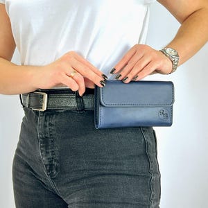 Étui en cuir pour smartphone | Étui en cuir personnalisé pour iPhone | Coque personnalisée pour iPhone 13| 15| 16 Pro Max| Support de ceinture pour téléphone portable