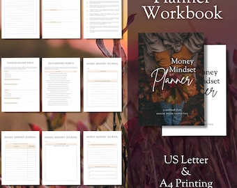 Money Mindset Journal Vol 2: Budget Planner 94-Pg Workbook for Financial Abundance | Transform Your Money Mindset | Instant Digital Download