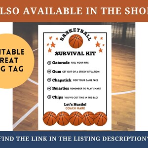 Basketball Award Certificate Editable Award Ceremony Printable End of Season Basketball Canva Basketball Team Party Printable Template image 9