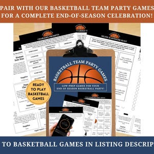 Basketball Award Certificate Editable Award Ceremony Printable End of Season Basketball Canva Basketball Team Party Printable Template image 8