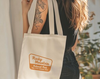 CafePress 3D Metal Mountains Canvas Tote Bag - Reusable Natural Shopping Bag - View #12