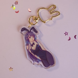 Bunnygirl Mai Anime Acrylic Charm
