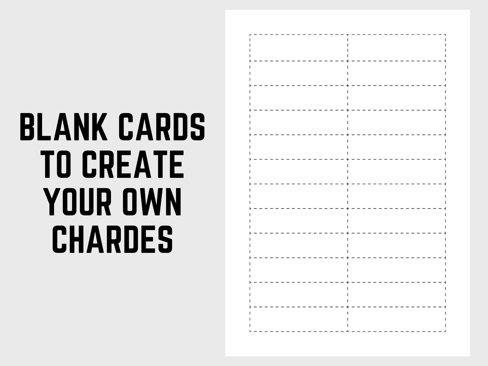 Sports Charades Printable Party Game Downloadable Sports Charades Cards ...