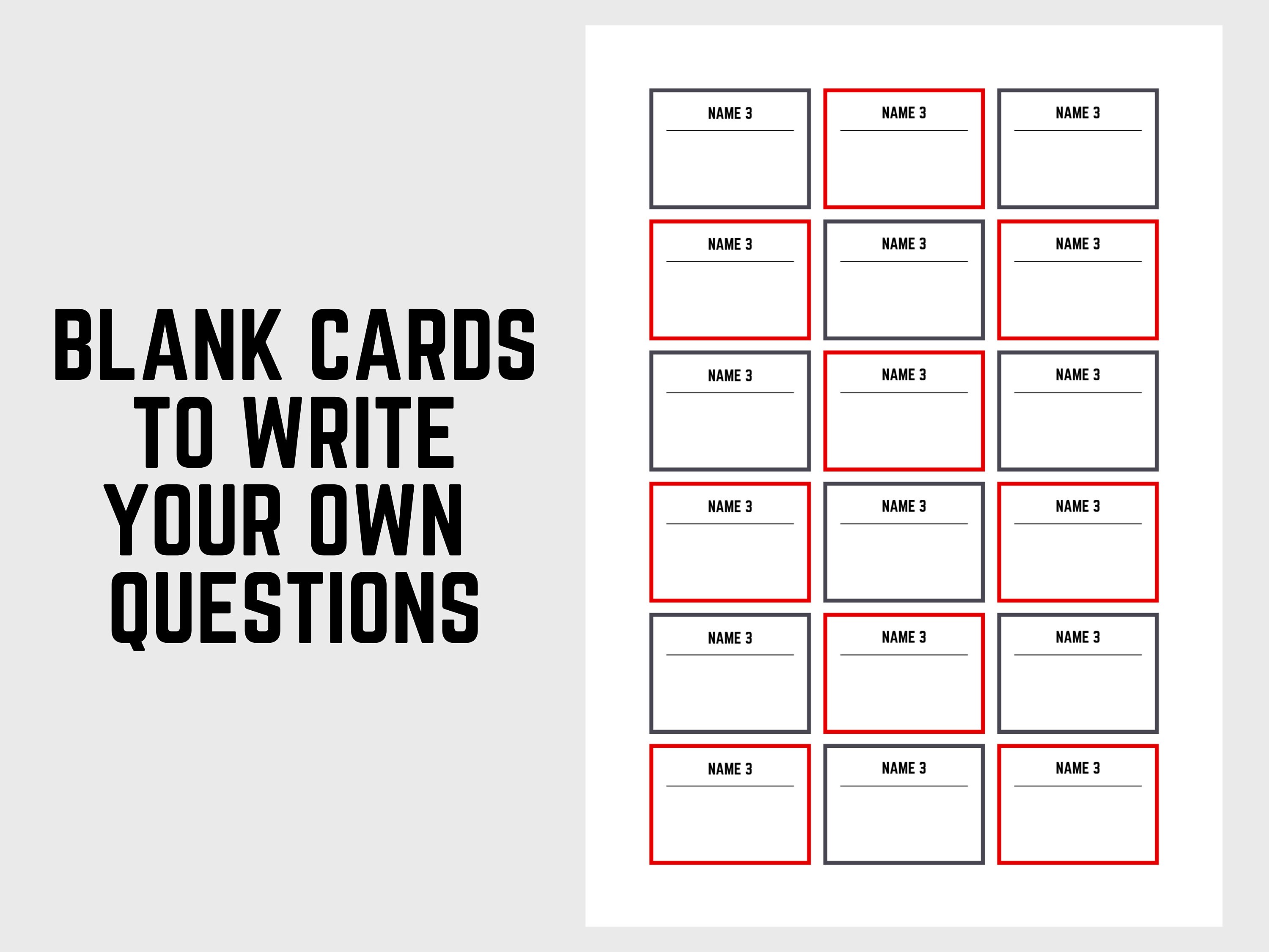Office 5 Second Game Printable Work Game Downloadable 5 Second Rule ...
