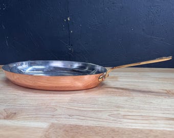 Copper Fish Pan 35×23cm 14×9 inch new tin