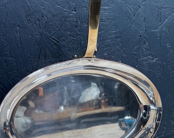 Silver Lined - Copper Fish Pan 30x21cm - Great condition - Rare find