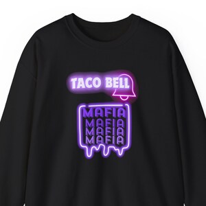 Purple taco bell sweatshirt sale