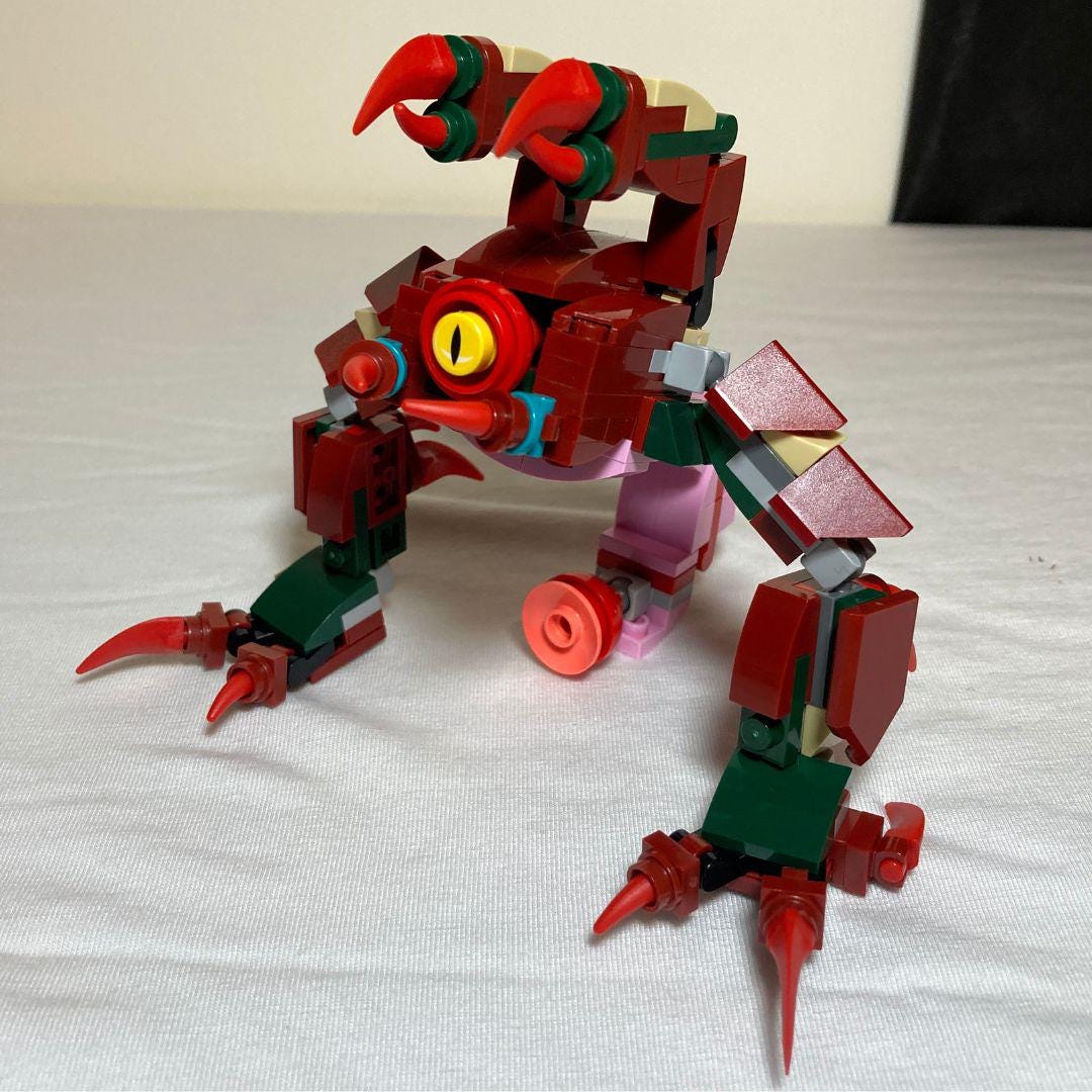 LEGO Queen Gohma (ocarina of Time) Instructions - Etsy