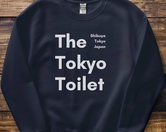 The Tokyo Toilet Shibuya Sweatshirt, Perfect Days, Tokyo Gift, Movie Gift, Film Gift, Shibuya, Workwear