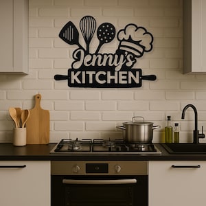Jenny&#39;s kitchen metal sign