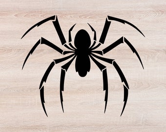 Spider - Instant Digital Download - svg, png, dxf, and eps files included! dxf file for plasma, svg for Cricut, Silhouette, Laser Files svg