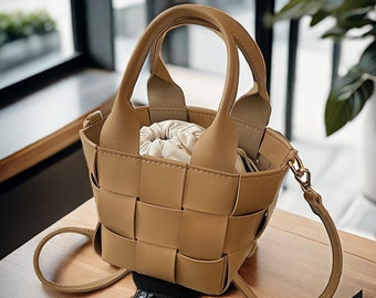 Geweven damestas, handgeweven damesschoudertas, retro cross-body tas handtas voor dames, damestas, bruiloft verjaardagscadeau voor meisje haar