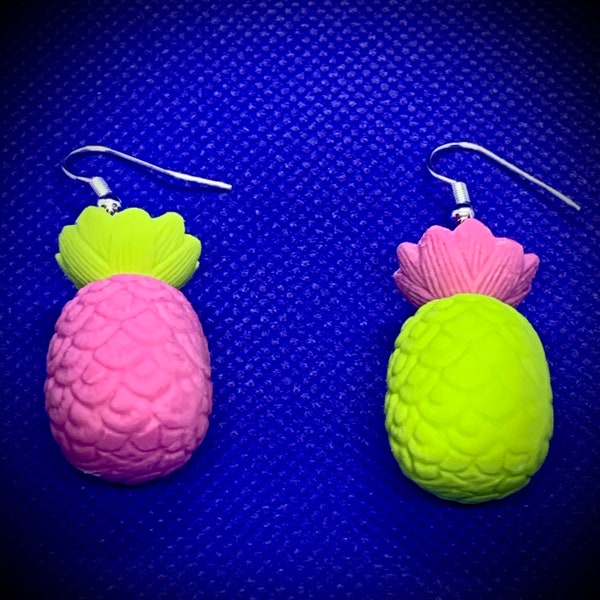 Boucles d’oreilles ananas