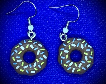 Boucles d’oreilles donuts