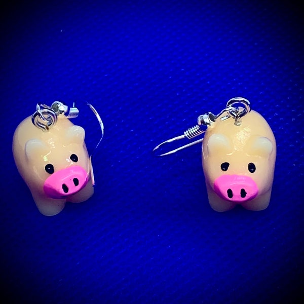 Boucles d’oreilles cochons