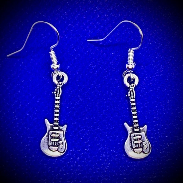 Boucles d’oreilles guitares ou micros