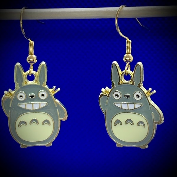 Boucles d’oreilles Totoro