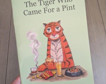 The Tiger Who Came for a Pint (Full Book) – Sean Lock TV Show Prop recreation