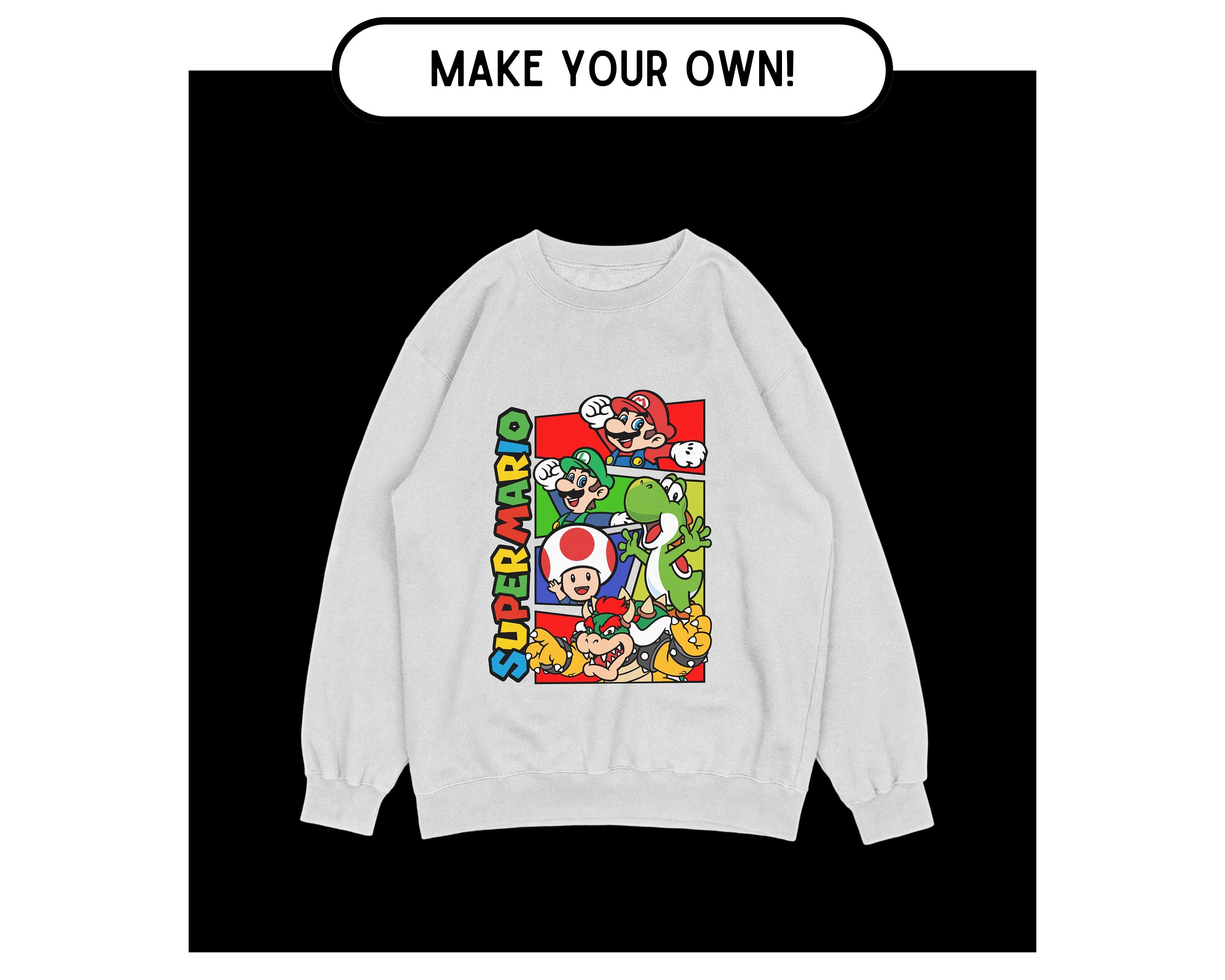 Super Mario Svg Mario Bros Layered Svg Super Mario Cut File Etsy