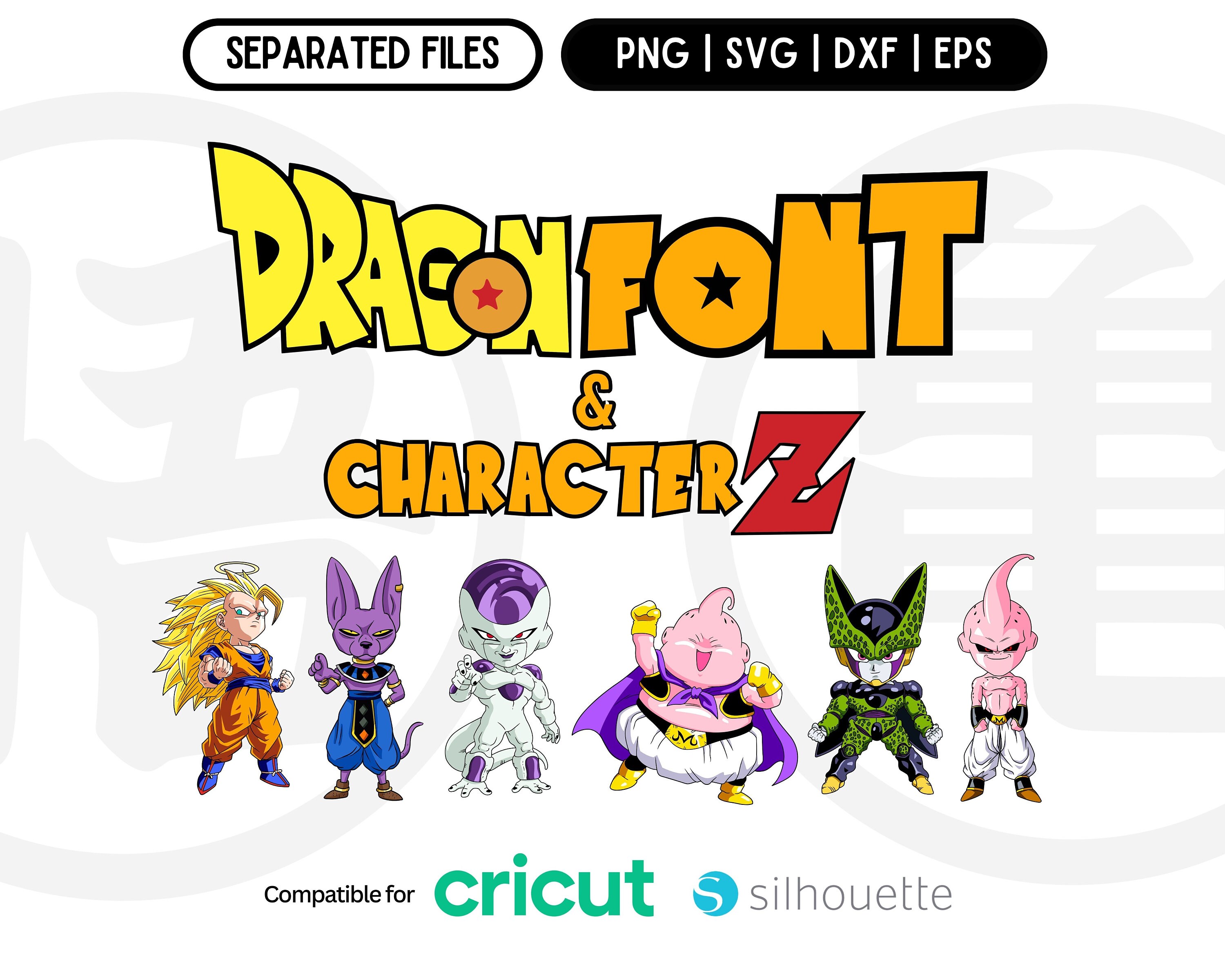 Dragon Ball Super Hero LOGO SVG PNG Clipart Cricut Print Cut Anime Digital  Download Dragon Ball Z Goku Super Saiyan Vector Vegeta Gohan Eps 