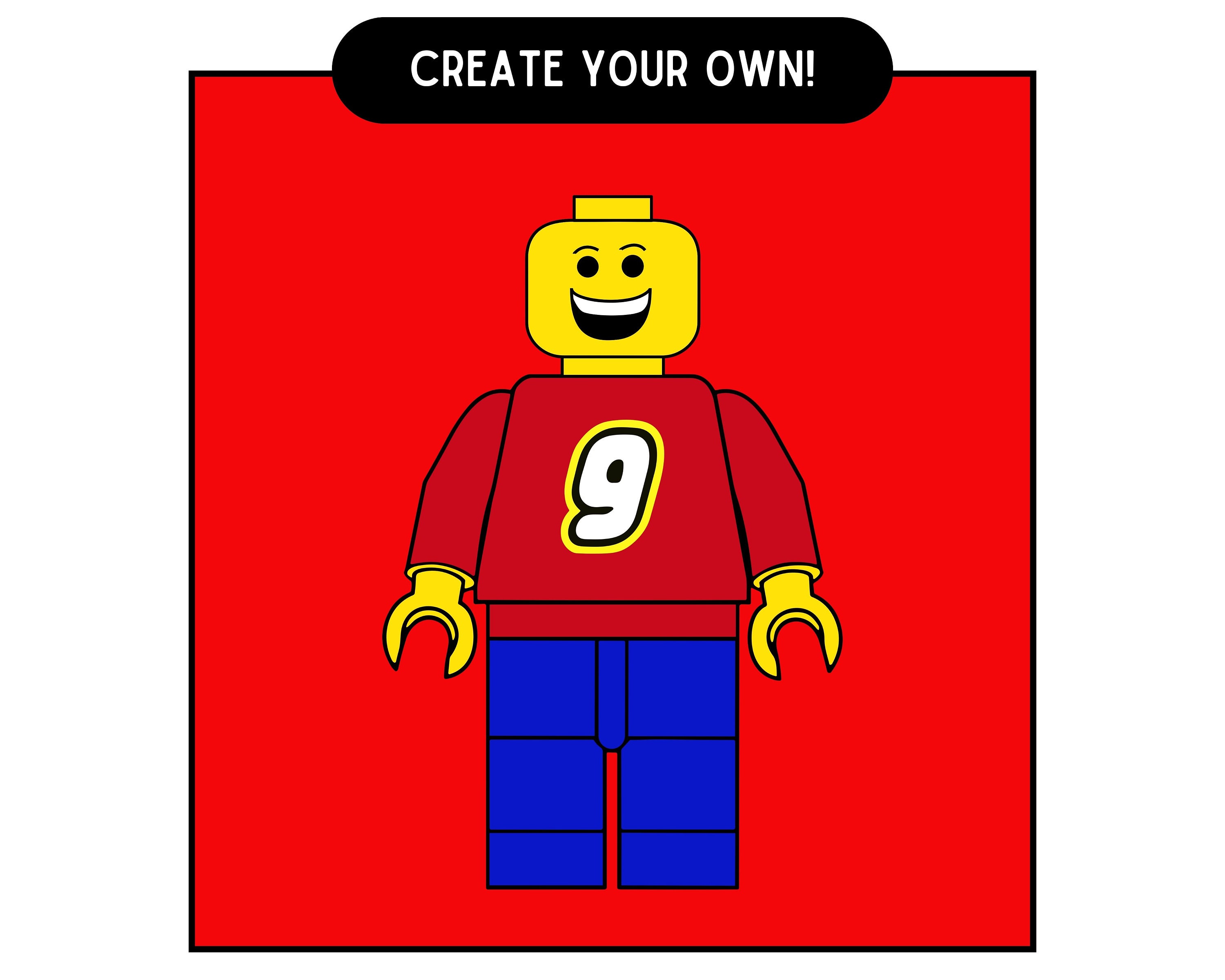 Legos Brick Face and Font Svg Bundle Svg Files for Cricut Etsy UK