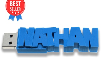 Personalisierter USB-Stick 32/64 GB (handgemachtes Geschenk, Geschenk für sie, Kindergeschenk, Geschenk für Zuhause, personalisiertes Geschenk)