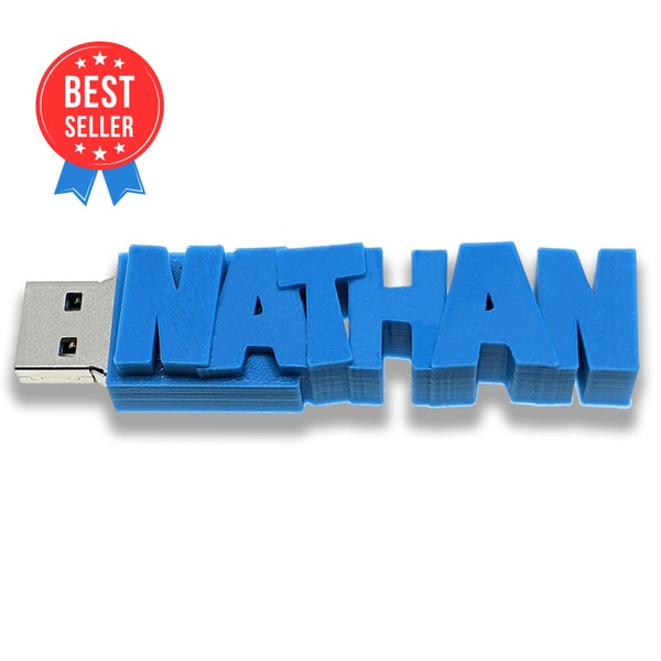 Personalisierter USB-Stick 32/64 GB (handgemachtes Geschenk, Geschenk für Sie, Kindergeschenk, Heimgeschenk, personalisiertes Geschenk)