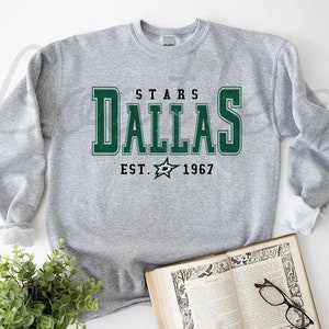 NHL Dallas Stars Special Retro Gradient Design 3D Hoodie - Ecomhao
