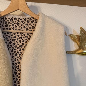 Gilet da pastore / Gilet senza maniche / Gilet trapuntato / Gilet in pelle di pecora / Gilet da donna / Gilet senza maniche da donna / Gilet senza maniche per adulti