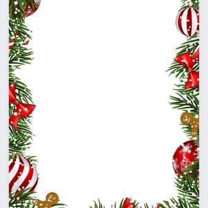 Pages de bordure de Noël