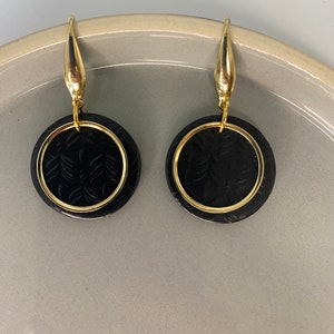 JEANNE boucles d'oreilles pâte polymère image 2