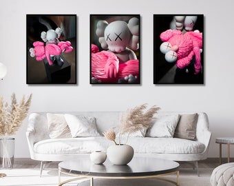 KAWS 'BFF (Pink)', 2019 Companionship in the Age NGV