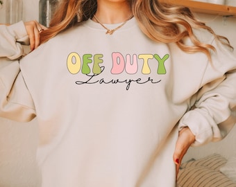Lawyers sweatshirt law student sweater law school graduate funny lawyer tshirt gift for attorney sweater Gift for lawyer law school student