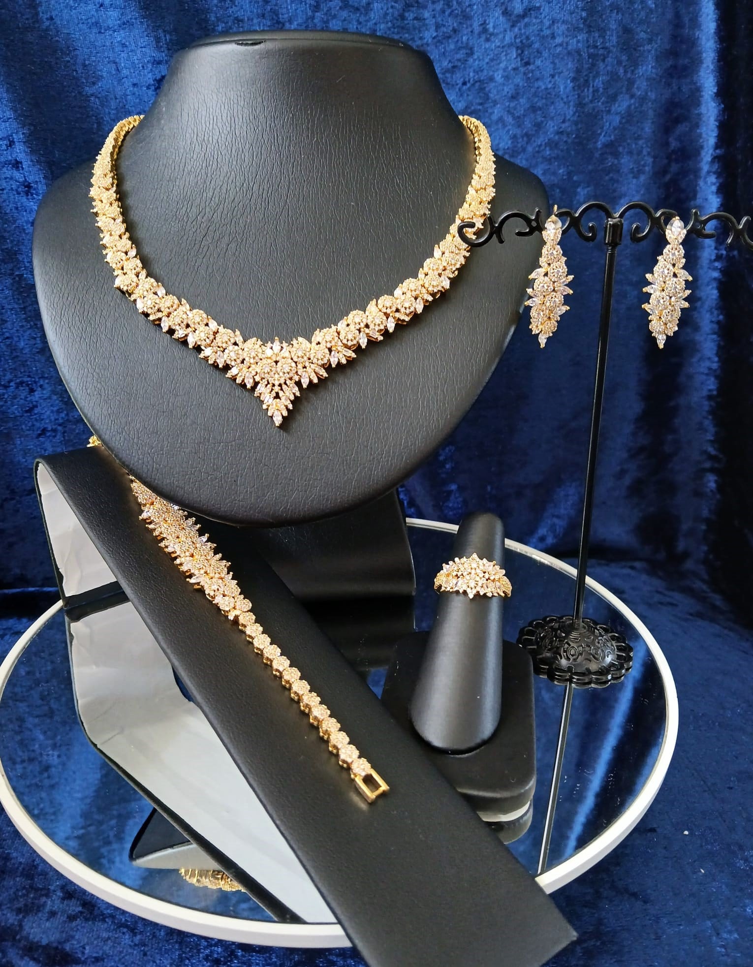 Dubai Gold Necklace Set