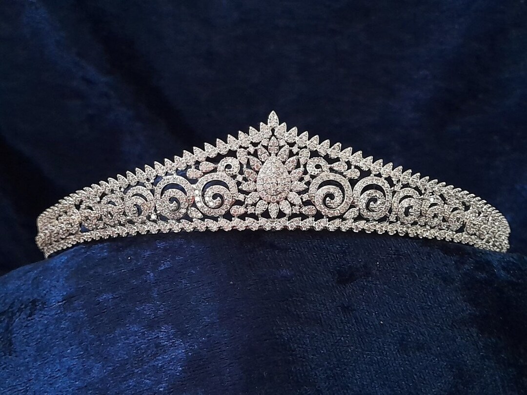 Tiara Brand Sparkling Silver Hair Accessory. Amazon.com: Yean Taira for Little Gilrs Silver Mini Tiara  main image 2