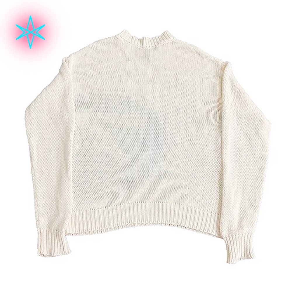 Aphex Twin Logo Knit Sweater - Etsy