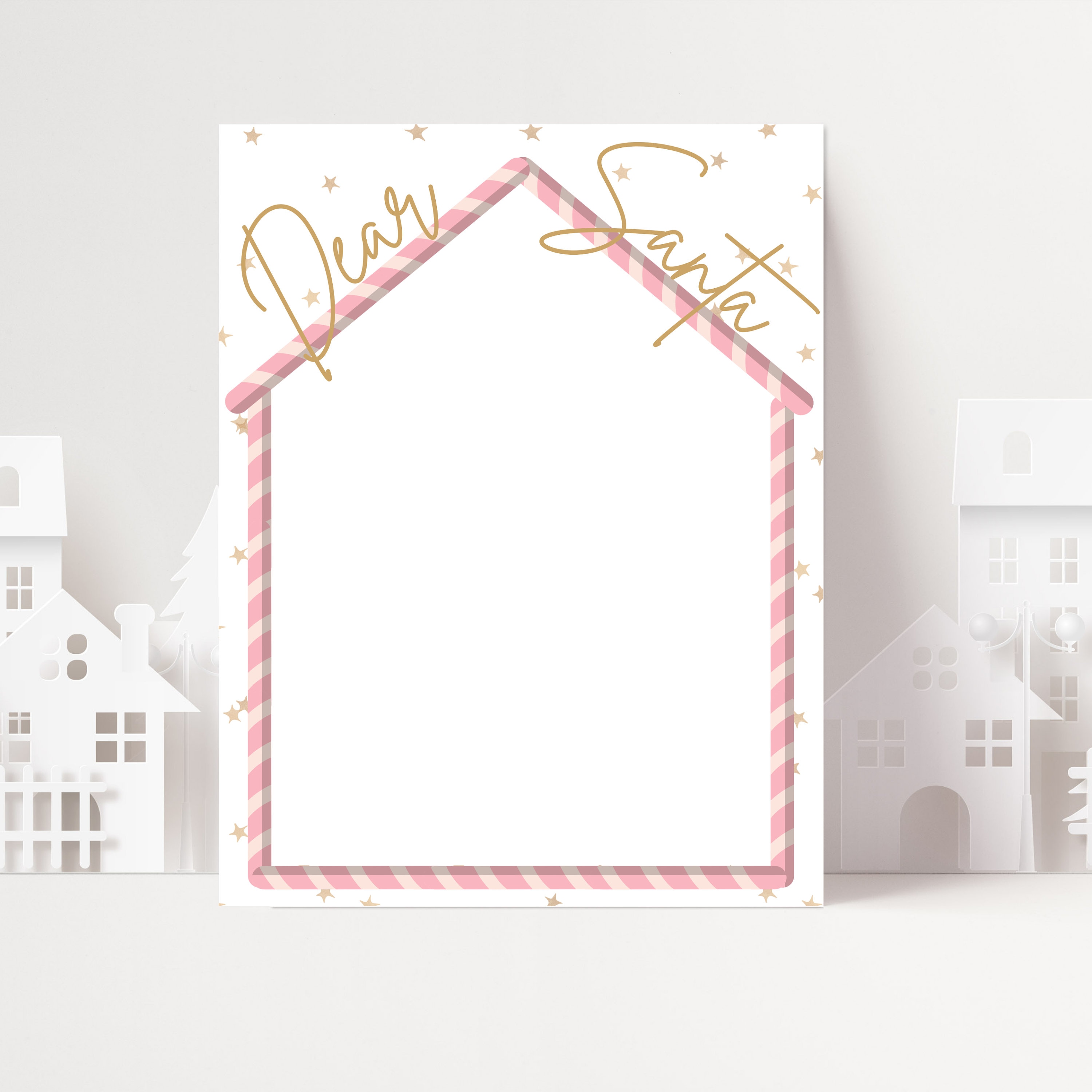Letter to Santa Santa Letter Printable Christmas Paper - Etsy