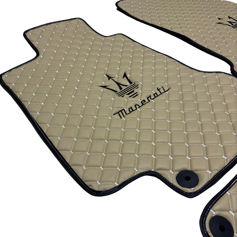 Luxury Leather Car Floor Mats for Maserati Granturismo 2007 Etsy Australia