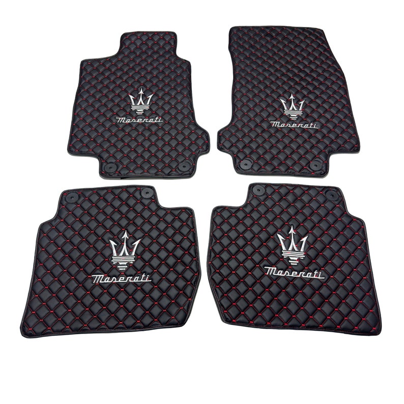 Luxury Leather Car Floor Mats for Maserati Granturismo 2007 Etsy Australia