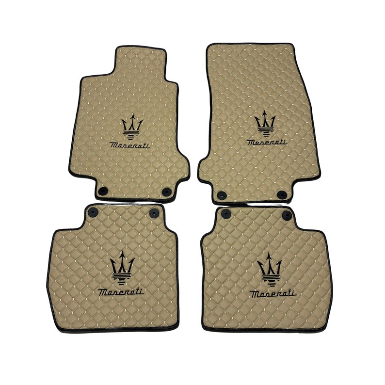 Luxury Leather Car Floor Mats for Maserati Granturismo 2007 Etsy Australia