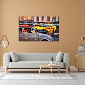 Tempered Glass Wall Art, Extra Large Wall Decor, Living Room Home Decor, Flowers Glass Painting, Decor for Bedroom, Housewarming Gift
