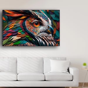 Art mural en verre trempé, très grande décoration murale, décoration de salon, peinture sur verre F1, décoration de chambre à coucher, cadeau de pendaison de crémaillère