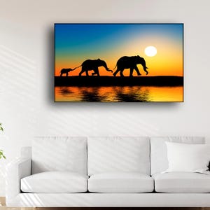 Tempered Glass Wall Art, Extra Large Wall Decor, Living Room Home Decor, Flowers Glass Painting, Decor for Bedroom, Housewarming Gift