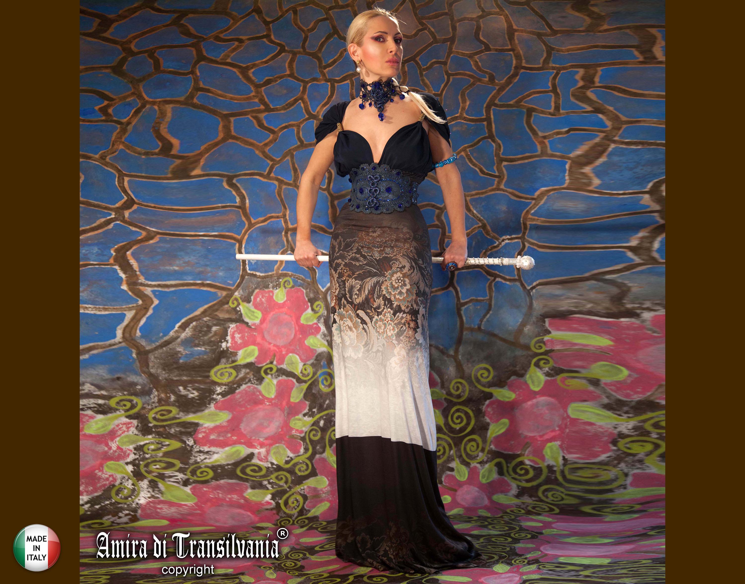 Haute couture evening dress Italia